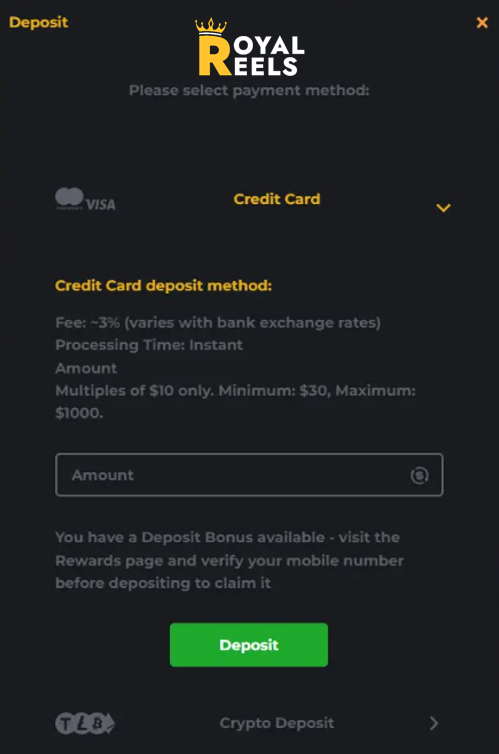 royal reels withdrawal time australia