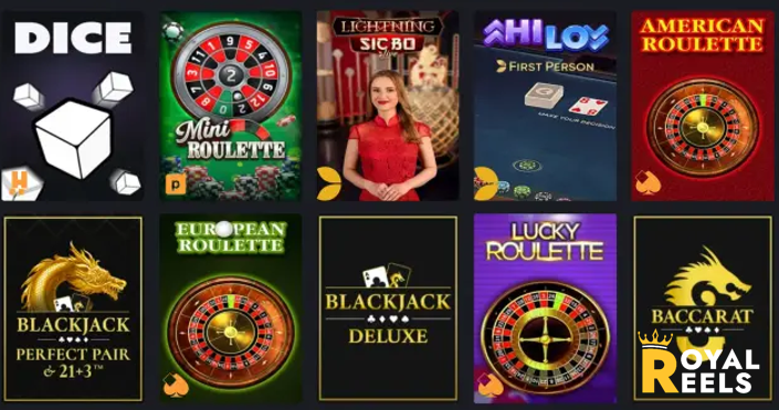 royal reels - online slots & live casino