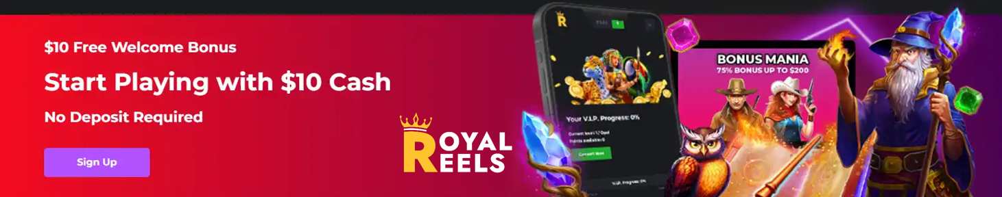 royal reels bonus